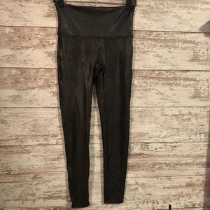 Spanx Faux leather black legging
